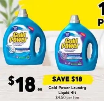 Drakes Cold Power Laundry Liquid offer