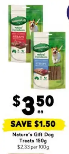 Drakes Nature's Gift Dog Treats offer