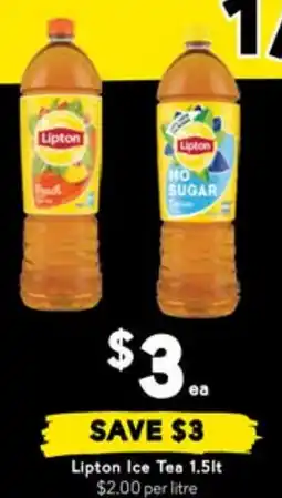 Drakes Lipton Ice Tea offer