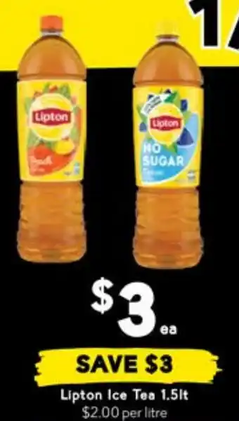 Drakes Lipton Ice Tea offer