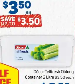 Foodland Décor Tellfresh Oblong offer