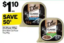 Woolworths Dine Wet Cat Food Tray offer