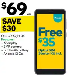 Woolworths Optus X Sight 3 offer