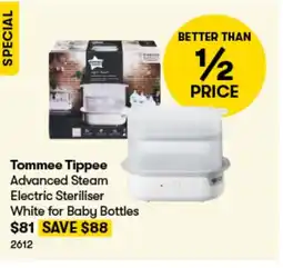 Woolworths Advanced Steam Electric Steriliser offer