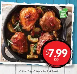 Spudshed Chicken Thigh Cutlets offer