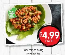 Spudshed Pork Mince offer