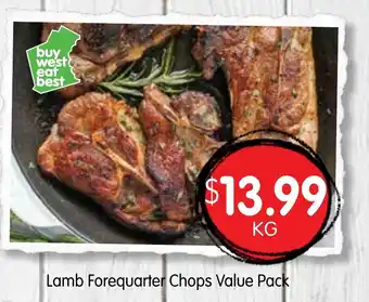 Spudshed Lamb Forequarter Chops offer