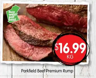 Spudshed Parkfield Beef Premium Rump offer