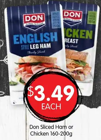 Spudshed Sliced Ham or Chicken offer