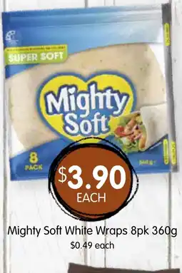 Spudshed Mighty Soft White Wraps offer