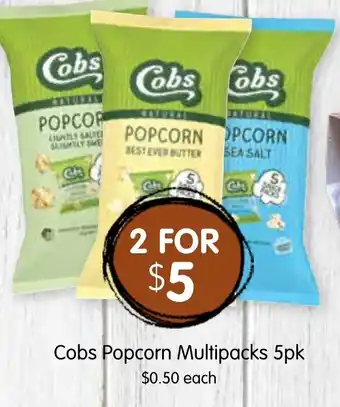 Spudshed Popcorn Multipacks offer