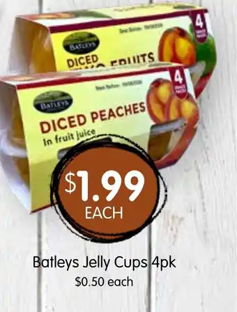 Spudshed Jelly Cups offer