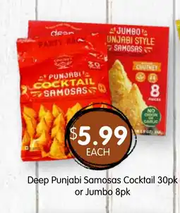 Spudshed Deep Punjabi Samosas Cocktail or Jumbo offer