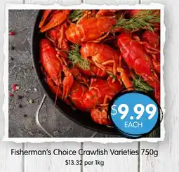 Spudshed Crawfish offer