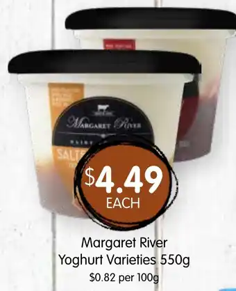 Spudshed Margaret River Yoghurt offer