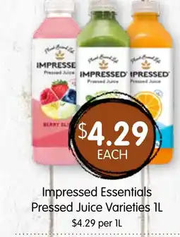 Spudshed Pressed Juice offer