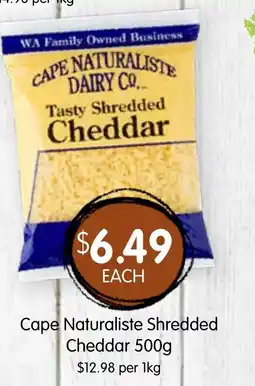 Spudshed Shredded Cheddar offer