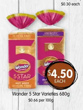 Spudshed Wonder 5 Star offer