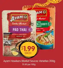 Spudshed Ayam Hawkers Market Sauces offer