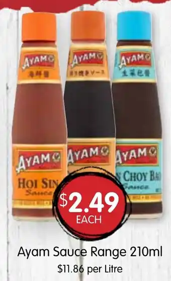 Spudshed Ayam Sauce Range offer