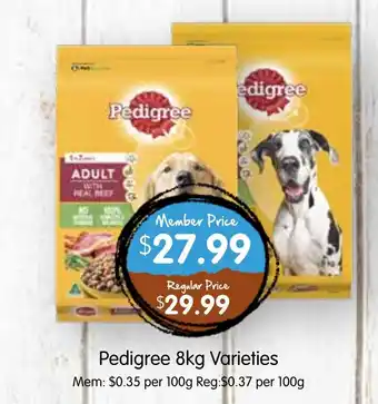 Spudshed Pedigree offer