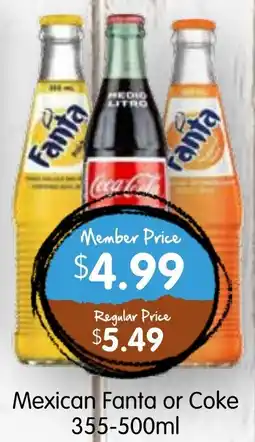 Spudshed Mexican Fanta or Coke offer