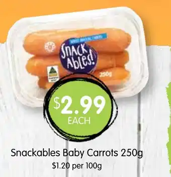 Spudshed Snackables Baby Carrots offer