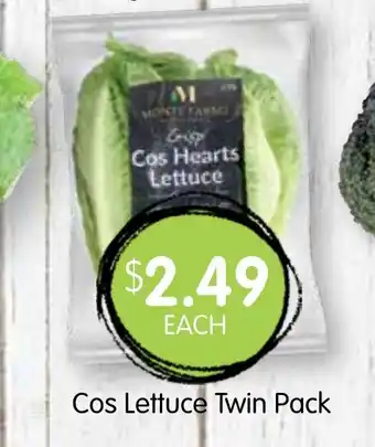 Spudshed Cos Lettuce offer