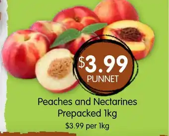 Spudshed Peaches and Nectarines offer