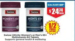 Chemist Warehouse Ultivite Women's or Men's 65+ Multivitamin offer