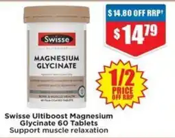 Chemist Warehouse Ultiboost Magnesium Glycinate offer