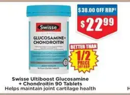 Chemist Warehouse Ultiboost glucosamine  glucosamine+ chondroitin offer