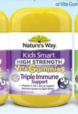 Chemist Warehouse Kids smart high strength vita gummies triple immune support offer