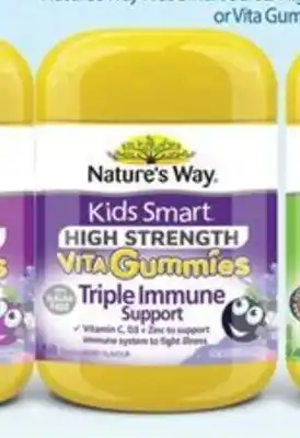 Chemist Warehouse Kids smart high strength vita gummies triple immune support offer