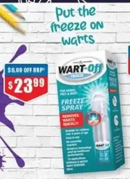 Chemist Warehouse Freeze spray offer