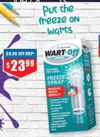 Chemist Warehouse Freeze spray offer