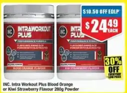 Chemist Warehouse Intra Workout Plus Blood Orange or Kiwi Strawberry Flavour offer