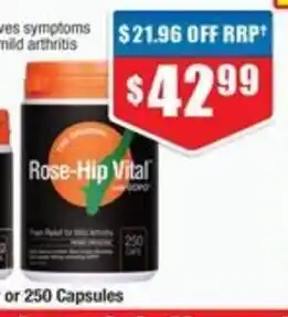 Chemist Warehouse Rose-Hip Vital offer