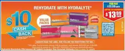 Chemist Warehouse Hydralyte Electrolyte Effervescent offer