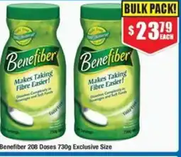 Chemist Warehouse Benefiber 208 Doses offer