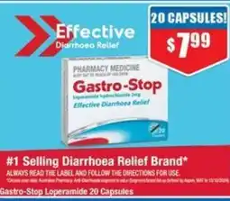 Chemist Warehouse Gastro-Stop Loperamide offer