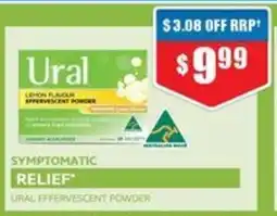 Chemist Warehouse Ural Effervescent Powder Lemon offer