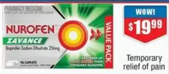 Chemist Warehouse Nurofen Zavance offer