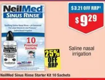 Chemist Warehouse NeilMed Sinus Rinse Starter Kit offer