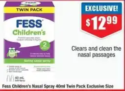 Chemist Warehouse Fess Children's Nasal Spray offer