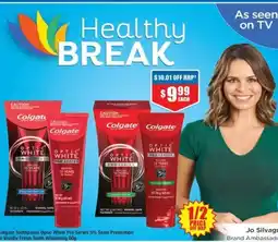 Chemist Warehouse Colgate Toothpaste Optic White Pro Series 5% Stain Prevention or Vividly Fresh Teeth Whitening offer