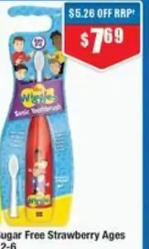 Chemist Warehouse Piksters Sonic Toothbrush Ages 2-6 offer