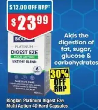 Chemist Warehouse Bioglan Platinum Digest Eze Multi Action offer