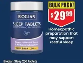 Chemist Warehouse Bioglan Sleep offer