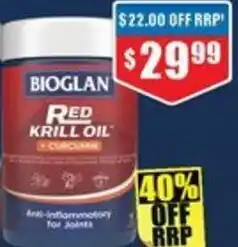 Chemist Warehouse Red Krill Oil + Curcumin offer